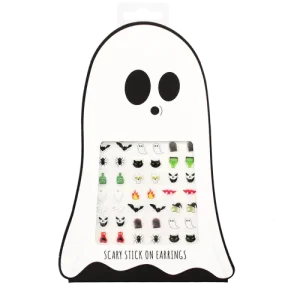 Stick on Earrings - Spooky