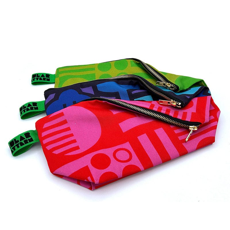 Irregular Sleep Pattern Geometric Wash Bag - Mono - Image 2