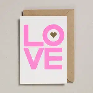 Love Gold Heart