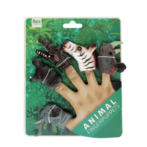 Animal Finger Puppets - Safari