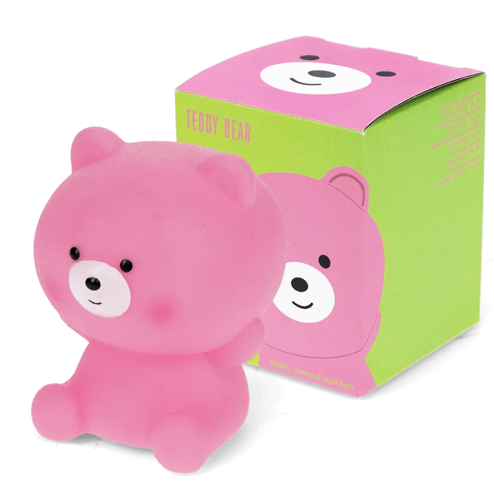 Little Pink Teddy Night Light