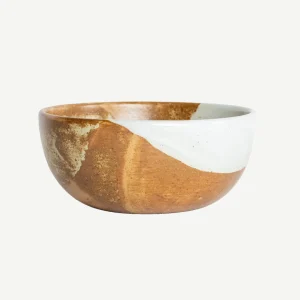 Tavora Salt Glazed Cereal Bowl - White