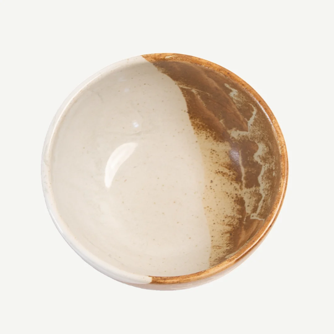 Tavora Salt Glazed Cereal Bowl - White - Image 2