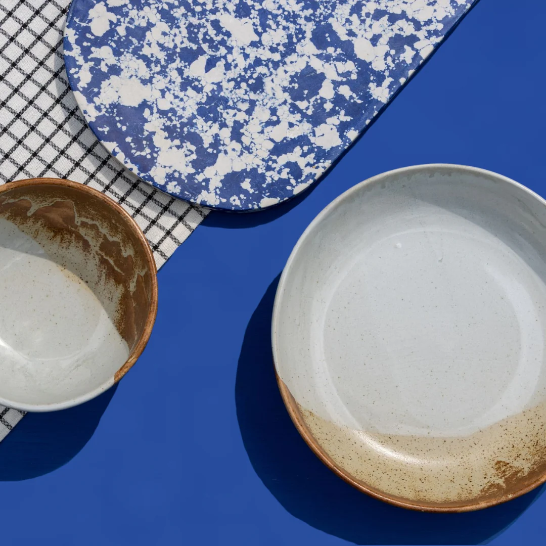 Tavora Salt Glazed Cereal Bowl - White - Image 3