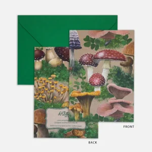 Woodland Mushroom Card