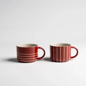 Kindred Mugs - Vervain Earth Red